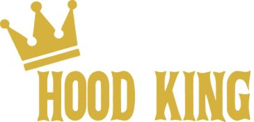 Logo for a food-related business with a crown and bold text.
